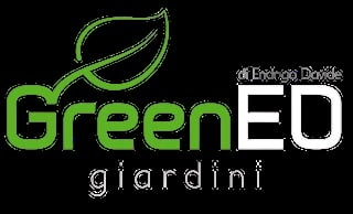 GreenED Giardini logo con foglia verde