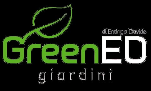 GreenED Giardini logo con foglia verde